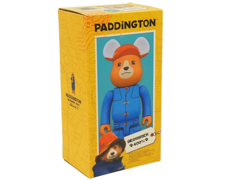 Personal storage unused BEARBRICK Paddington figure 400% plastic brown red blue 17244