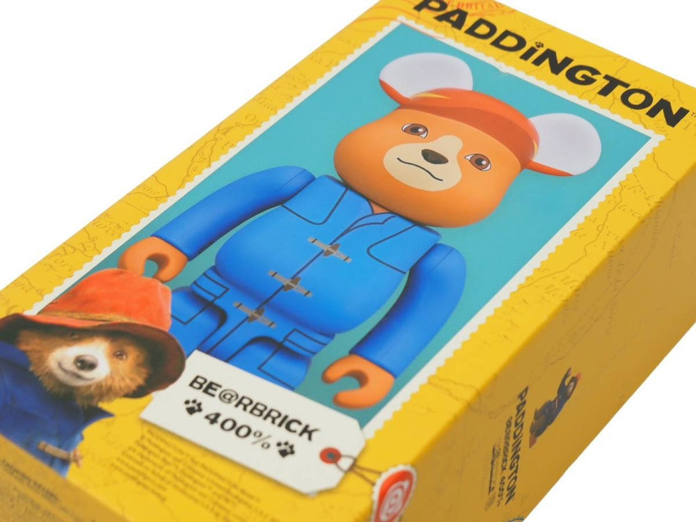 Personal storage unused BEARBRICK Paddington figure 400% plastic brown red blue 17244