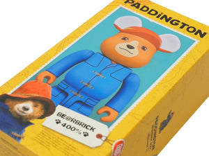 個人保管未使用 BEARBRICK ベアブリック Paddington パディントン フィギュア 400％ プラスチック ブラウン レッド ブルー 17244