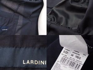 LARDINI ラルディーニ スーツ セットアップ ジャケット パンツ ネイビー 薄手 メンズ サイズ54 中古 N18473