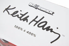 画像をギャラリービューアに読み込む, BE@RBRICK ベアブリック KEITH HARING キースヘリング 100％ &amp; 400％／新品未使用 開封撮影品 22176