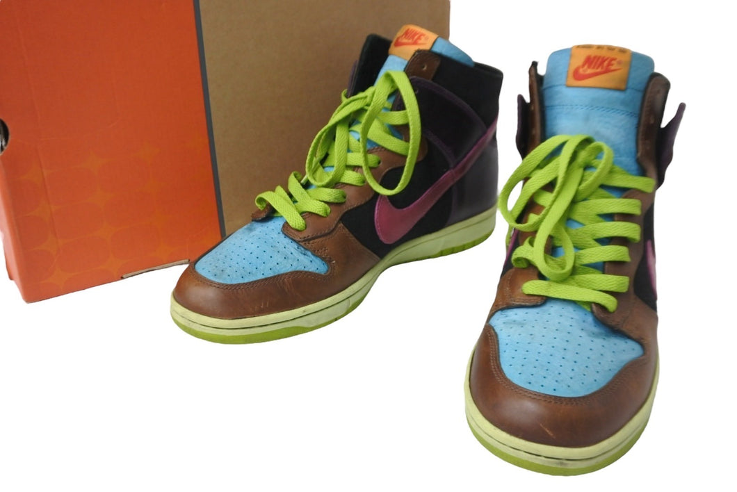 NIKE ナイキ スニーカー DUNK HIGH NL UNDEFEATED ダンク ハイ ノーライナー アンディーフィーテッド マルチ 312205-461 中古 22283