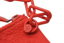 画像をギャラリービューアに読み込む, 新品未使用品 LOUIS VUITTON ルイヴィトン コインケース M67474 アンプラント ポシェット クレ レッド トリヨンレザー 中古 23109