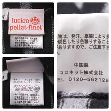 画像をギャラリービューアに読み込む, Lucien Pellat finet ペラフィネ セーター ニット スカル ボーダー ブラック M レディース 中古 24055