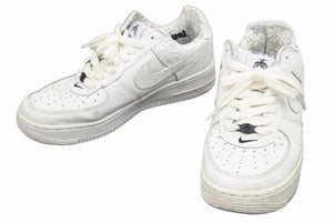 MINMI Nike Tsurukame 315205-111 Air Force 1 Low Premium White Size 23.5 Leather Good Used 24149