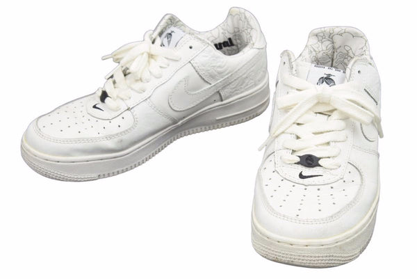 MINMI Nike Tsurukame 315205-111 Air Force 1 Low Premium White Size 23.5 Leather Good Used 24149