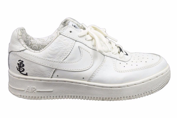 MINMI Nike Tsurukame 315205-111 Air Force 1 Low Premium White Size 23.5 Leather Good Used 24149
