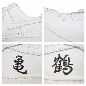 MINMI Nike Tsurukame 315205-111 Air Force 1 Low Premium White Size 23.5 Leather Good Used 24149