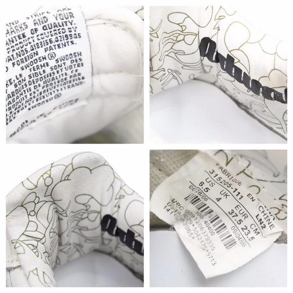 MINMI Nike Tsurukame 315205-111 Air Force 1 Low Premium White Size 23.5 Leather Good Used 24149