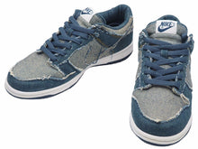 画像をギャラリービューアに読み込む, ナイキ NIKE 304714-441 DUNK LOW CL DENIM サイズ:27.5cm デニムダンクスニーカー インディゴ調 未使用 26155 正規品