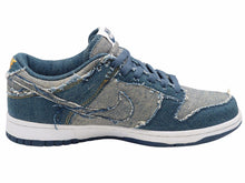 画像をギャラリービューアに読み込む, ナイキ NIKE 304714-441 DUNK LOW CL DENIM サイズ:27.5cm デニムダンクスニーカー インディゴ調 未使用 26155 正規品