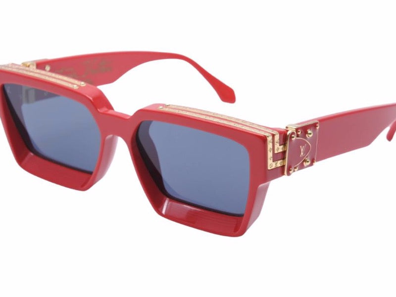 Louis Vuitton Red Z1169E 1.1 Millionaires Square Men's Sunglasses