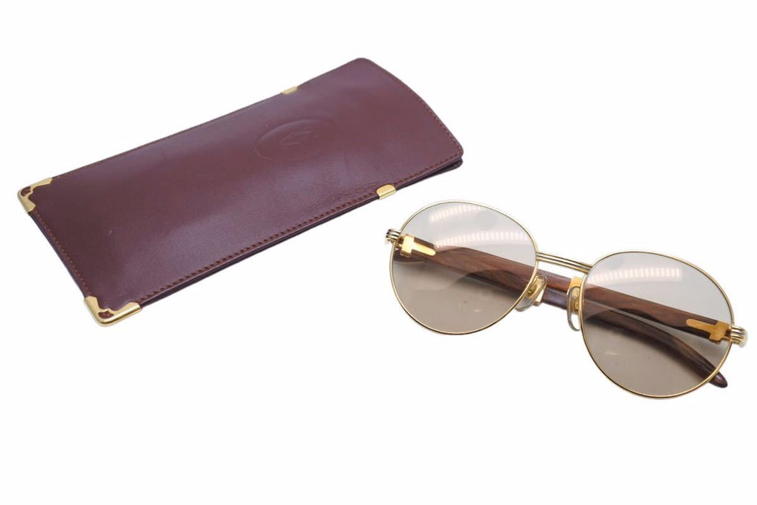 【貴重カラー】Cartier ｜カルティエ｜サングラス｜メガネ｜眼鏡種類サングラスメガネ