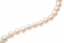 Load image into Gallery viewer, フェイクパール ネックレス アクセサリー 小物 イミテーションパール ノーブランド コットン ホワイト 42cm 美品 中古 28070