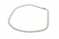 Fake Pearl Necklace Accessory Accessory Imitation Pearl No Brand Cotton White 40cm Good Condition Used 28092