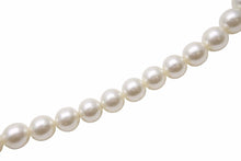 Load image into Gallery viewer, フェイクパール ネックレス アクセサリー 小物 イミテーションパール ノーブランド コットン ホワイト 40cm 美品 中古 28092