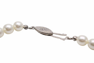 Fake Pearl Necklace Accessory Accessory Imitation Pearl No Brand Cotton White 40cm Good Condition Used 28092