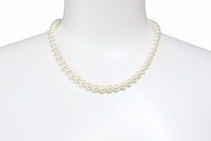 Fake Pearl Necklace Accessory Accessory Imitation Pearl No Brand Cotton White 40cm Good Condition Used 28092