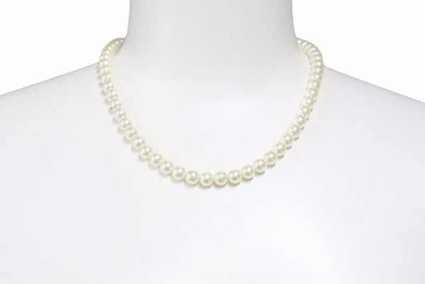 Fake Pearl Necklace Accessory Accessory Imitation Pearl No Brand Cotton White 40cm Good Condition Used 28092