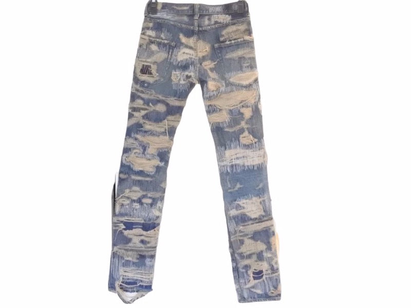UNDERCOVER アンダーカバー ヴィンテージ 名作 85デニム ジーンズ ボトム ブルー 05AW サイズ1 5A71-P7 レディース 未使用品 28179 正規品