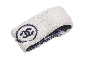 CHANEL シャネル ヘア＆リストバンド ココマーク towel ホワイト