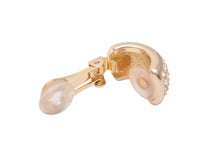 Load image into Gallery viewer, 美品 Christian Dior クリスチャンディオール Vintage イヤリング ラインストーン アクセサリー ゴールド 片耳 中古 28772