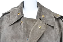 画像をギャラリービューアに読み込む, GUCCI グッチ ムートンコート スエード メンズ ヴィンテージ ベージュ サイズ 48 ファー レザー 中古 28960