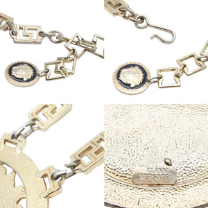 VERSACE ヴェルサーチ ヴィンテージ メデューサペンダントトップジャンボネックレス ゴールド 美品 中古 29190