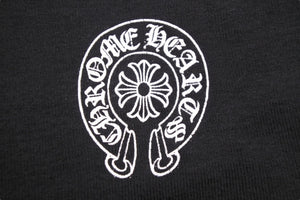 Chrome Hearts クロムハーツ ベイビー ロンパース クロスリンク ブラック 子供服 新生児 赤ちゃん服 中古 29209