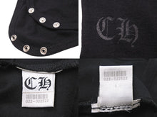 Load image into Gallery viewer, Chrome Hearts クロムハーツ ベイビー ロンパース クロスリンク ブラック 子供服 新生児 赤ちゃん服 中古 29209