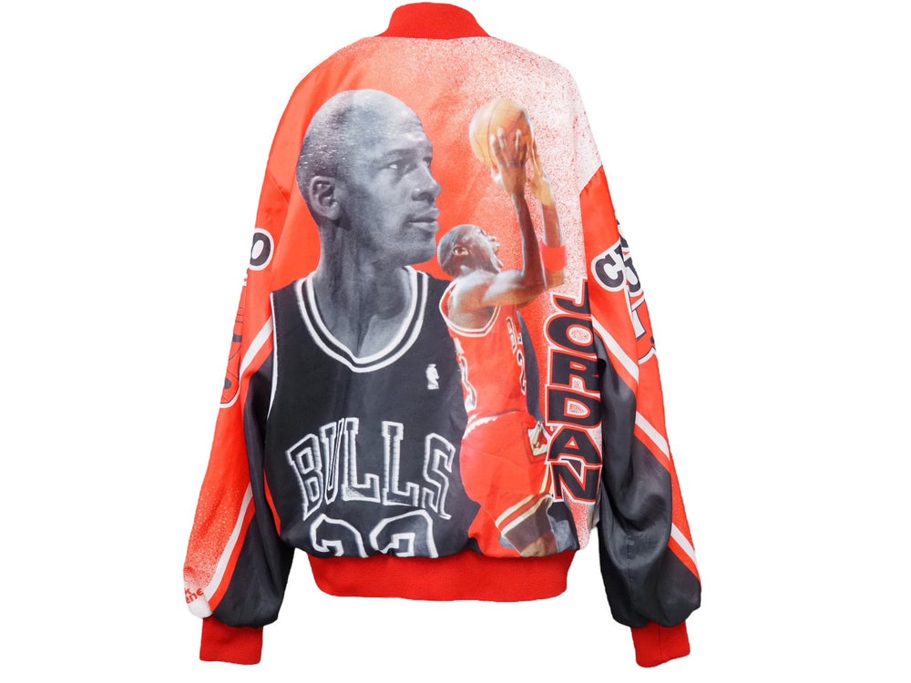 NBA エヌビーエー CHICAGO BULLS シカゴ ブルズ JORDAN ジョーダン ヴィンテージ ブルゾン ジャンパー ジャケット XL中古 29322