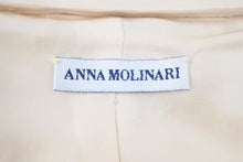 画像をギャラリービューアに読み込む, ANNA MOLINARI アンナモリナーリ チェーンショルダーバング 花柄 ビーンズ ゴールド金具 中古 29839