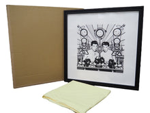 Load image into Gallery viewer, 新品同様 THE LONDON POLICE ロンドンポリス シルクスクリーンペーパー ボクサー 30枚限定 サイン付き 絵画 ポスター 中古 30051