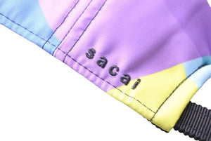 SACAI × KAWS サカイ カウズ キャップ マルチカラー ナイロン タフタ パネル 新品未使用 30219