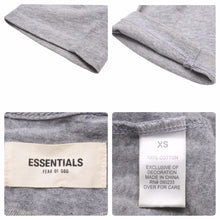 画像をギャラリービューアに読み込む, ESSENTIALS エッセンシャルズ 長袖Ｔシャツ ロンT カットソー グレー ロゴ サイズXS メンズ 中古 30294