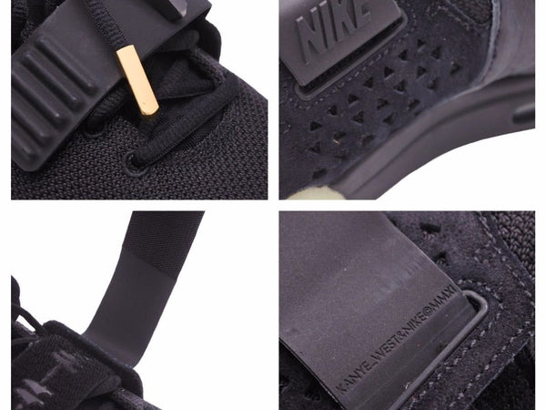 Unused / with black tag NIKE AIR YEEZY 2 Air Yeezy Solar Red 508214-006 Black Sneakers 30346