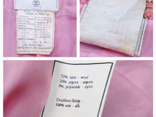 画像をギャラリービューアに読み込む, CHANEL シャネル ジャケット ツイード 94A ココボタン ピンク マルチ ヴィンテージ アウター レディース サイズ36 美品 34079