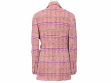 画像をギャラリービューアに読み込む, CHANEL シャネル ジャケット ツイード 94A ココボタン ピンク マルチ ヴィンテージ アウター レディース サイズ36 美品 34079