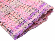 画像をギャラリービューアに読み込む, CHANEL シャネル ジャケット ツイード 94A ココボタン ピンク マルチ ヴィンテージ アウター レディース サイズ36 美品 34079