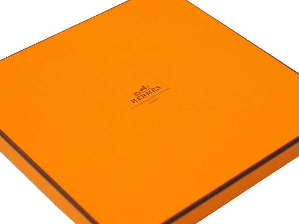 [USED/Used] HERMES Scarf Carre 90 Walk to Longchamp Beige Orange Very Good Condition Used 30989