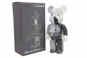 KAWS BE@RBRIK Gray COMPANION Human Anatomy Model 400% Original Fake Excellent Condition Used 31534