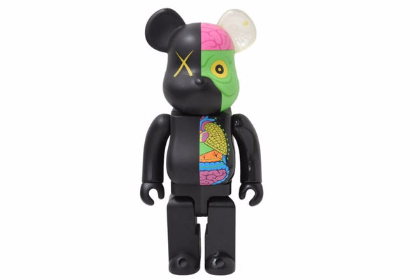 BE@RBRICK KAWS 人体模型 400% 赤/レッド 箱 COMPANION メディコムトイ ベアブリック カウズ OriginalFake 31535
