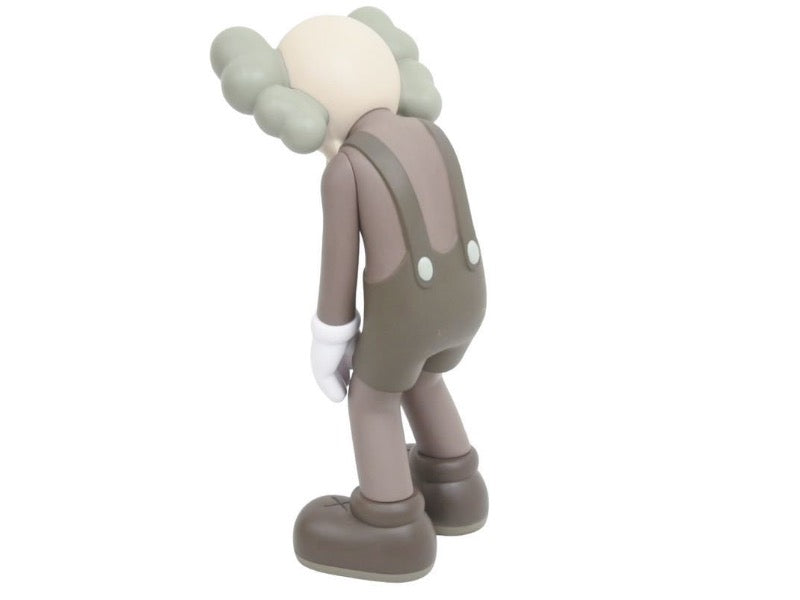 MEDICOM TOY メディコムトイ KAWS カウズ フィギュア 2017年 KAWS SMALL LIE ブラウン オブジェ 美品 31553