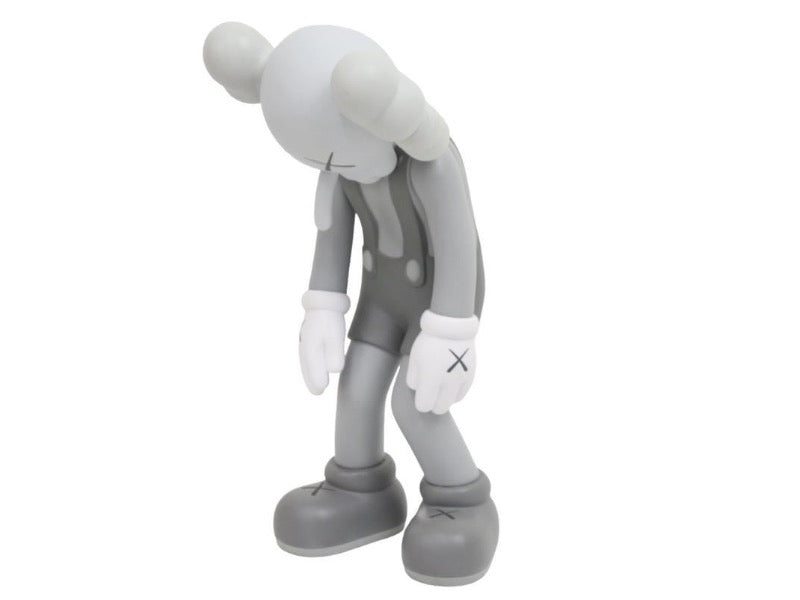 MEDICOM TOY メディコムトイ KAWS カウズ フィギュア 2017年 KAWS SMALL LIE グレー オブジェ 美品 31552