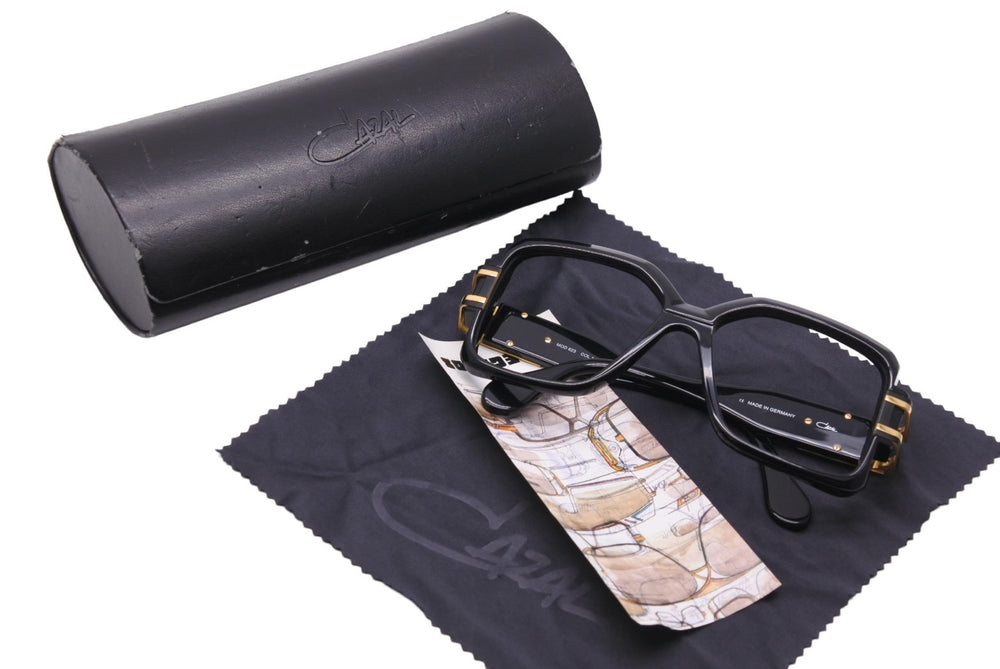 CAZAL カザール サングラスフレーム メガネ 黒縁 MOD 623 57□16 Z0301U ブラック メンズ 美品 35785