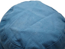 画像をギャラリービューアに読み込む, ChromeHearts クロムハーツ キッズ用 子供用 バケットハット 帽子 ブランドロゴ クロス コットン ブルー 美品 中古 32569