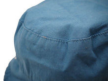 画像をギャラリービューアに読み込む, ChromeHearts クロムハーツ キッズ用 子供用 バケットハット 帽子 ブランドロゴ クロス コットン ブルー 美品 中古 32569