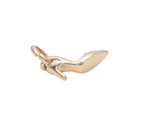 Load image into Gallery viewer, 極美品 CHANEL シャネル ヴィンテージ アクセサリーチャーム 靴 ヒール パンプス ココマーク ゴールド 中古 33226