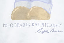 画像をギャラリービューアに読み込む, Polo Ralph Lauren ポロ ラルフローレン グラフィック プリント クルーネック アメリカ国旗 Tシャツ ポロベアー 中古 33311