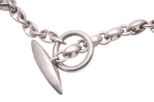 Load image into Gallery viewer, HERMES エルメス ロング ネックレス アンカーチェーン イカリ ヴィンテージ シルバー925 102cm 173.2g 美品 中古 33342